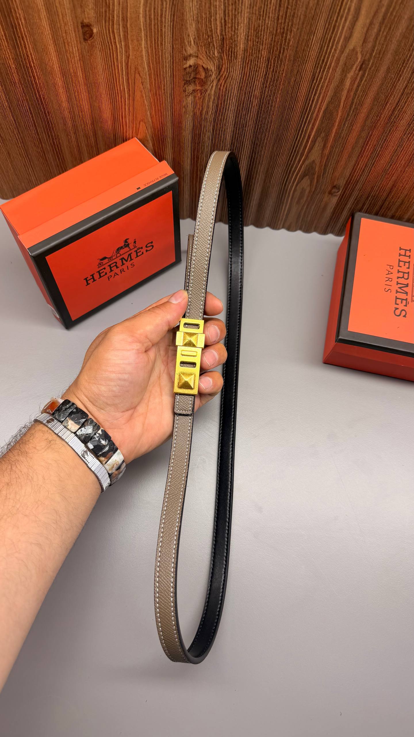 HRMS - Leather Imported Belt