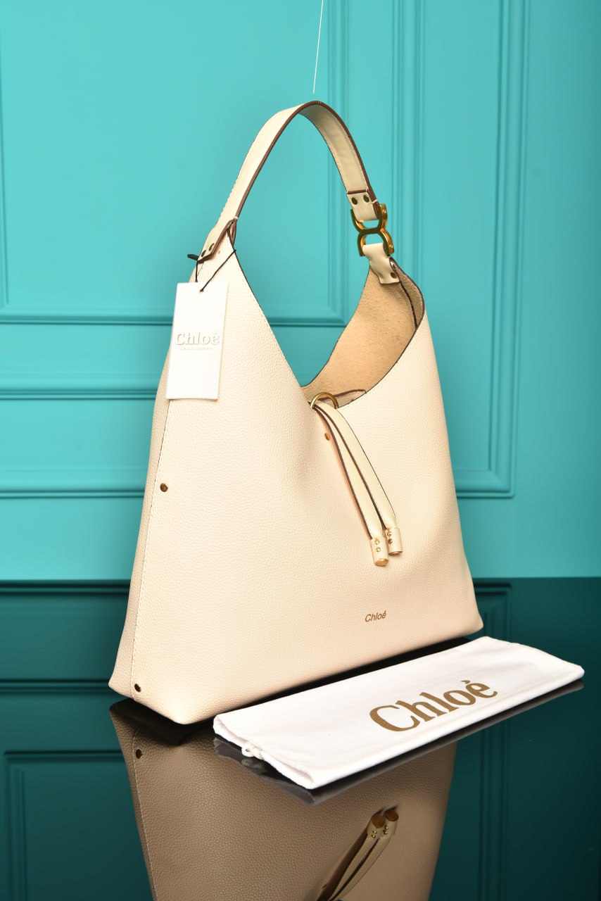CLE - Marcie Hobo Bag in Grained Leather