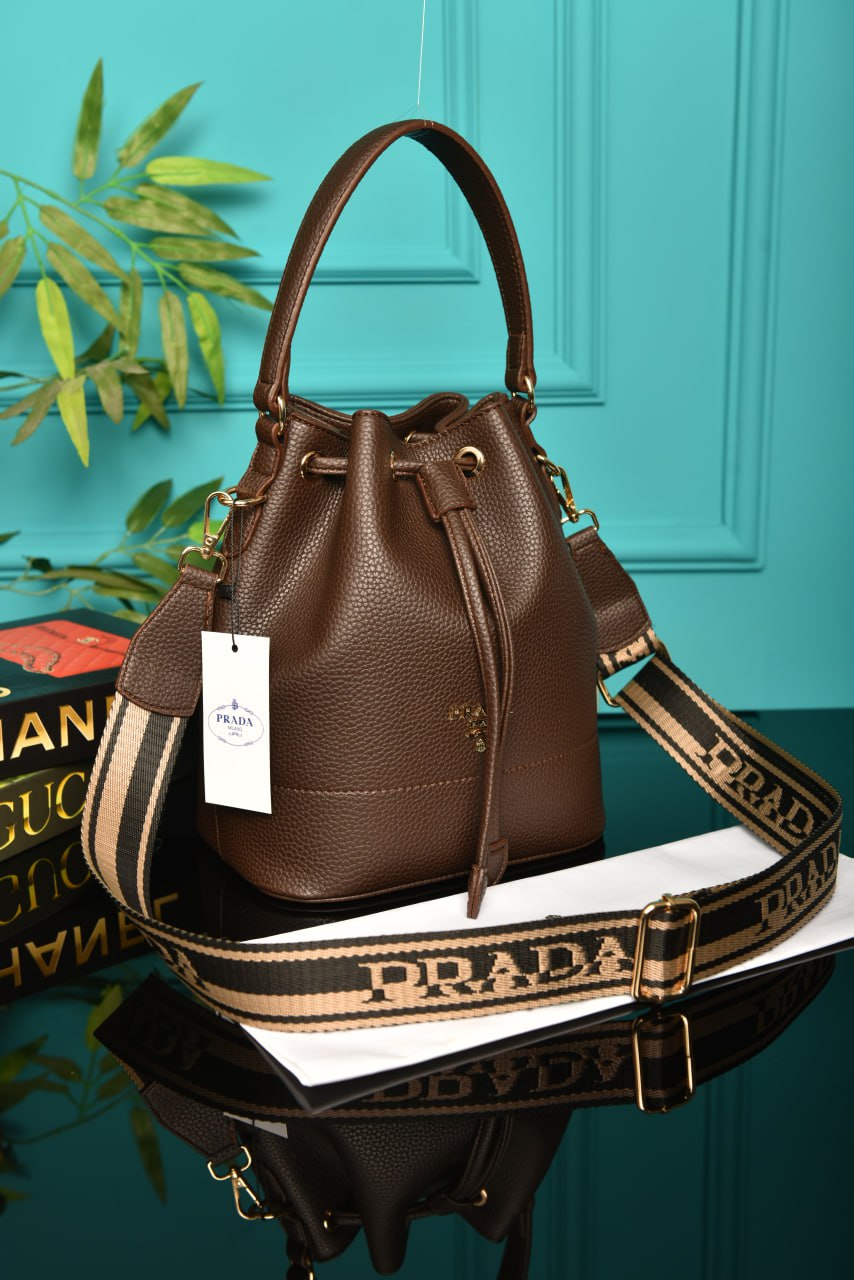 PRD-Vitello Daino Bucket Bag