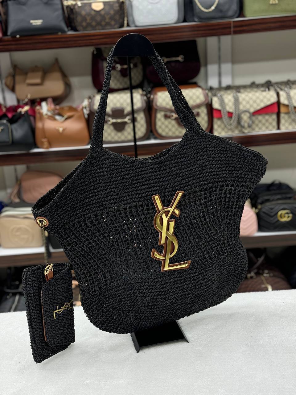 YSI- İcare Maxi Rafia Bag