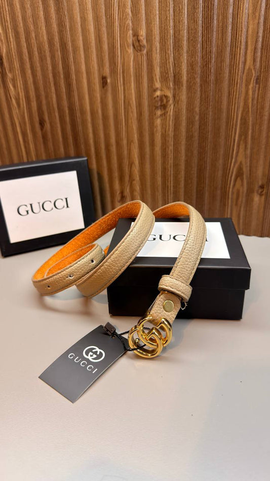GG - Leather Imported Belt