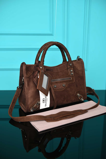 BLC -  Le City Bag in Suede