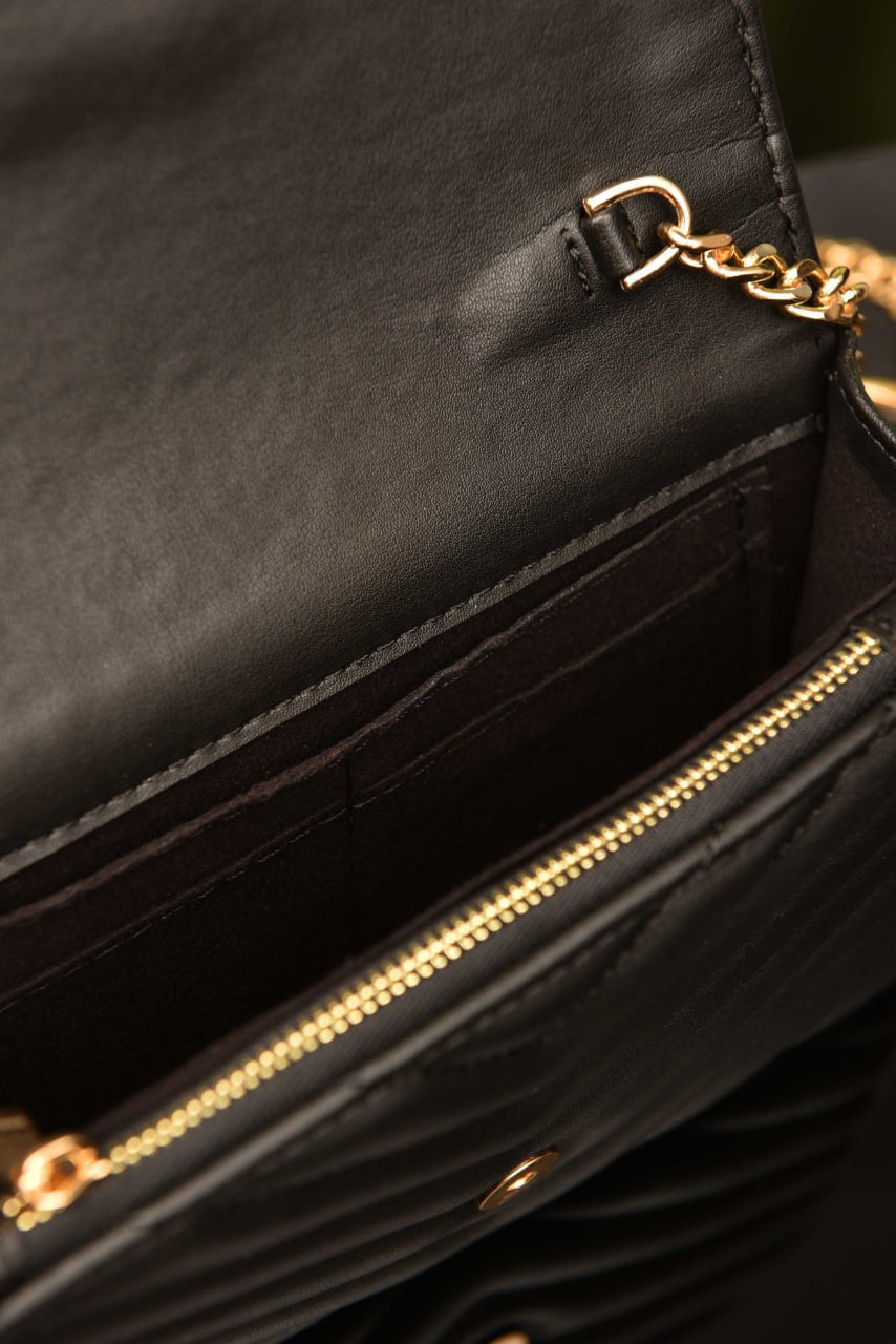 YSI -  Cassandre Leather Wallet on Chain
