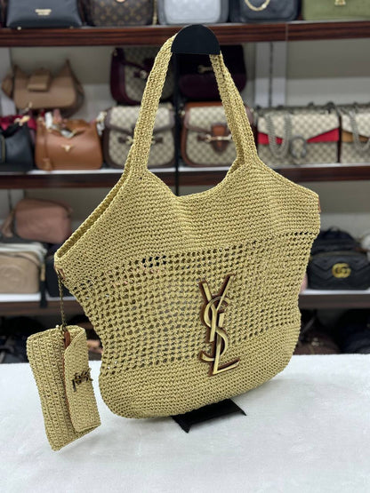 YSI- İcare Maxi Rafia Bag
